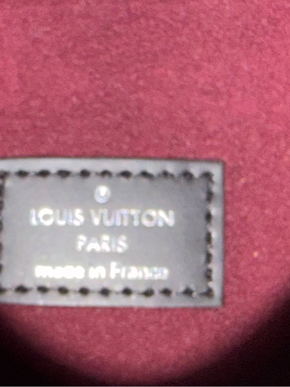 Louis Vuitton Graphite print Black and gray small pouch - Picture 5 of 8